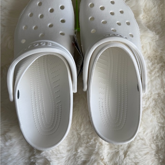CROCS Kids Classic Clog - Bright White - Picture 4 of 6